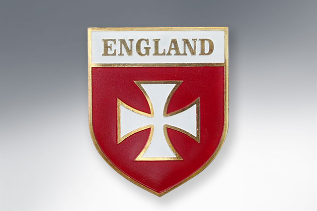 Placa "England Maltese cross" escudo