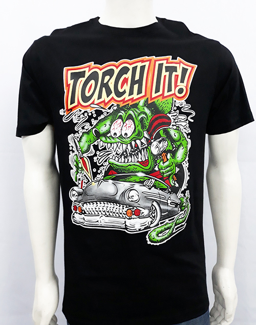Camiseta Rat Fink "Torch it!"
