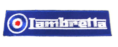 Parche "Lambretta Target" letras