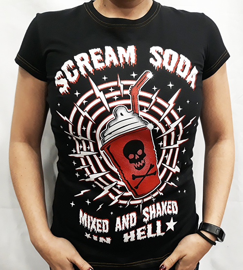 Camiseta chica True Blood "Scream soda"