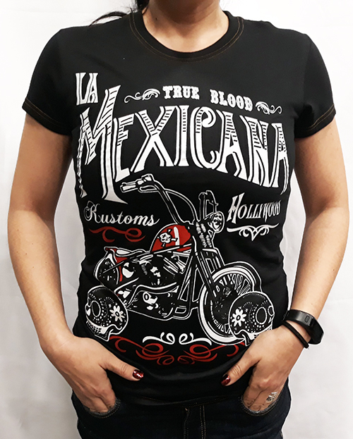 Camiseta chica True Blood "La mexicana"