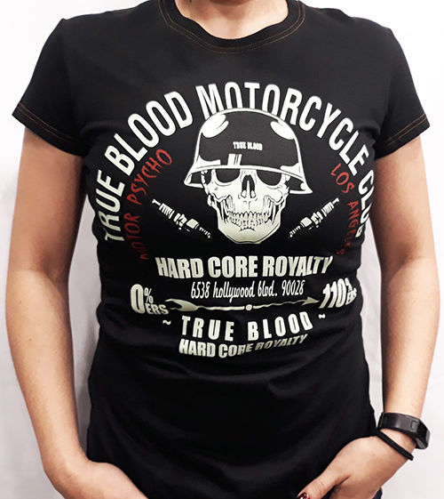 Camiseta chica True Blood "True blood MC"