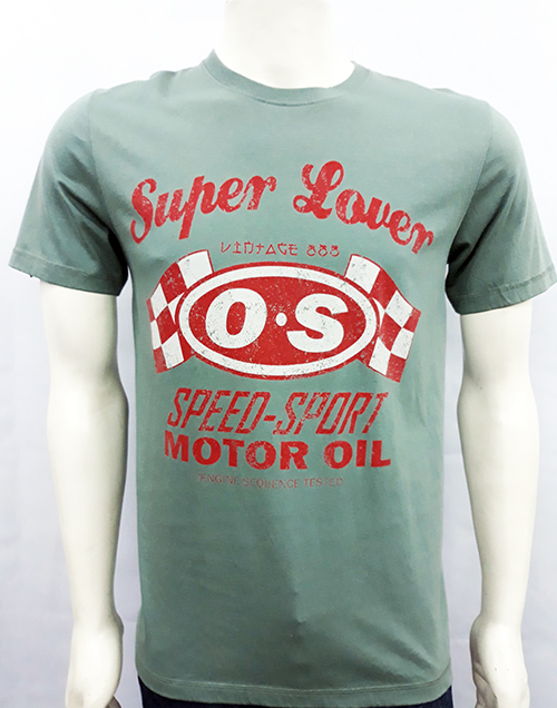 Camiseta Superlove "Speed Sport" verde