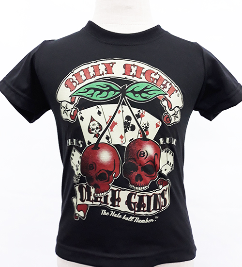 Camiseta niño Billy Eight "Cherry skulls"
