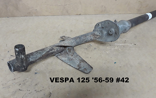 Barra direccion Vespa 125 '56-59 usada