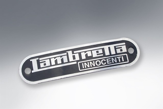 Anagrama asiento "Lambretta Innocenti"
