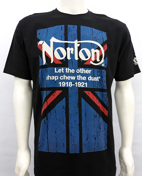 Camiseta Oil Leak "Norton flag"